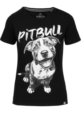 Triko PitBull West Coast Puppy 2 dámské černé