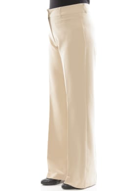 Kalhoty Geisha Pantalon dámské béžové