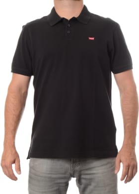 Polo triko Levi´s® HM Mineral Black pánské černé