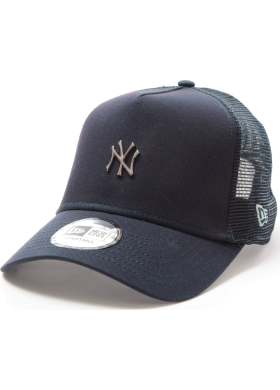 Kšiltovka New Era 940 Trucker MLB Metallic tmavě modrá