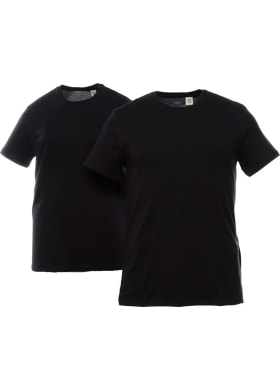 Triko Levi´s® 2Pack CrewNeck pánské černé