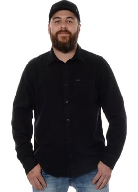 Košile Lee Button Down pánská černá