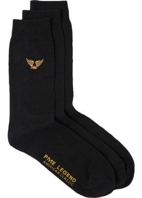 Ponožky PME Legend 3pack pánské černé