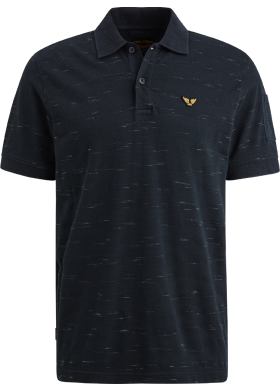 Polo triko PME Legend Jacquard pánské tmavě modré