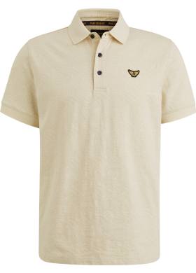 Polo triko PME Legend Jacquard pánské béžové