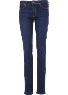 Wrangler jeans Slim Night Blue dámské tmavě modré