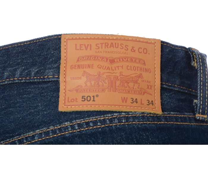 Levi´s® jeans 501 Original Ama Super Vintage pánské tmavě modré