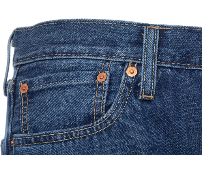 Levi´s® jeans 501 Original Medium Indigo pánské modré