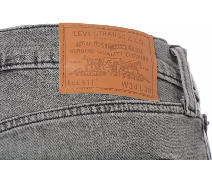 Levi´s® jeans 511 Slim Undercast ADV pánské šedé