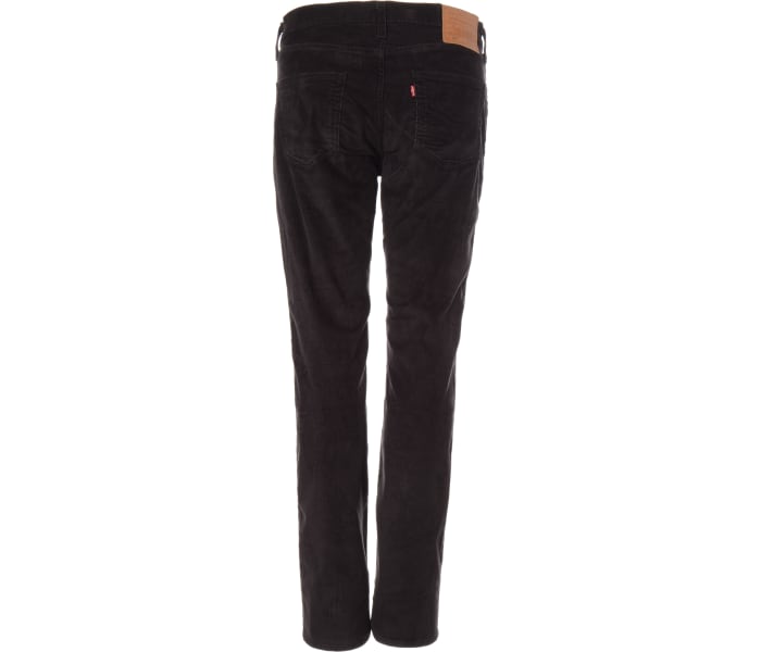 Manšestrové kalhoty Levi´s® 511 Slim Black Agate pánské černé