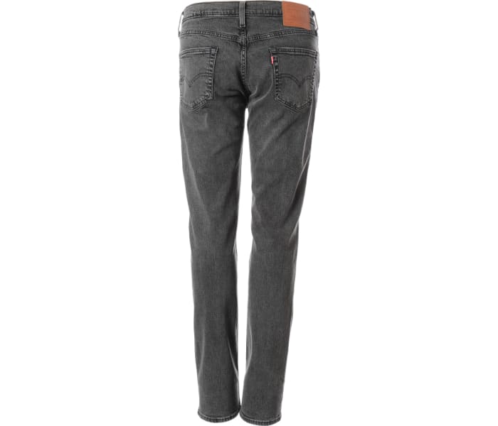 Levi´s® jeans 511 Slim Dark Black Worn In pánské tmavě šedé