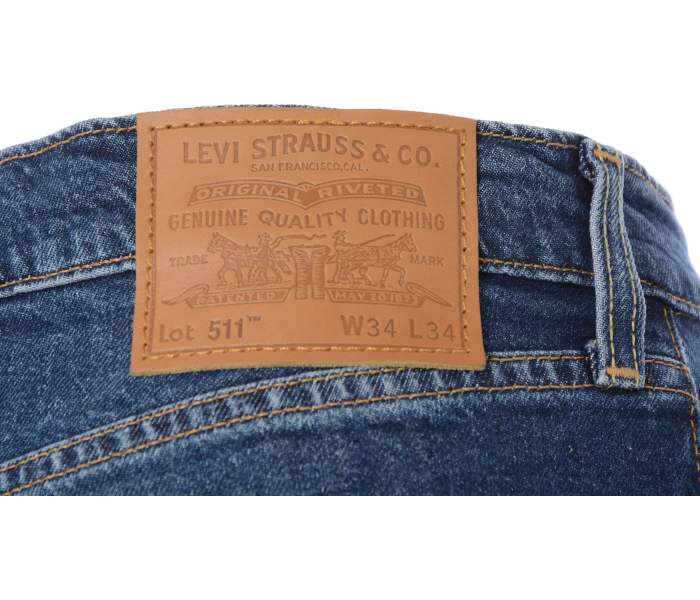 Levi´s® jeans 511 Slim Apples To Apples pánské modré