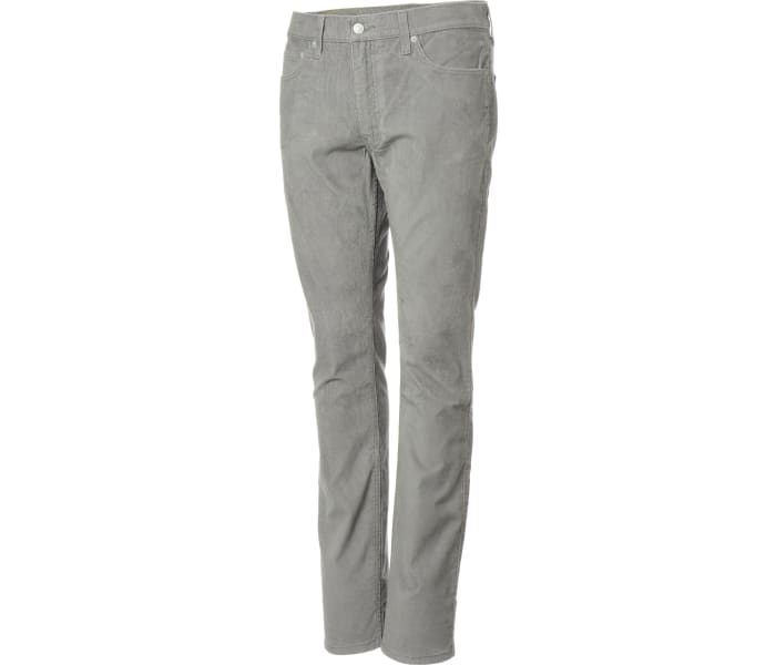 Manšestrové kalhoty Levi´s® 511 Slim Pewter pánské šedé