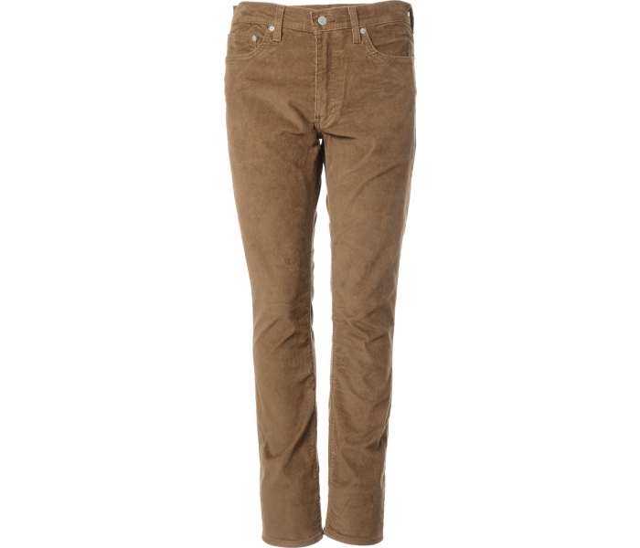 Manšestrové kalhoty Levi´s® 511 Slim Karla pánské hnědé