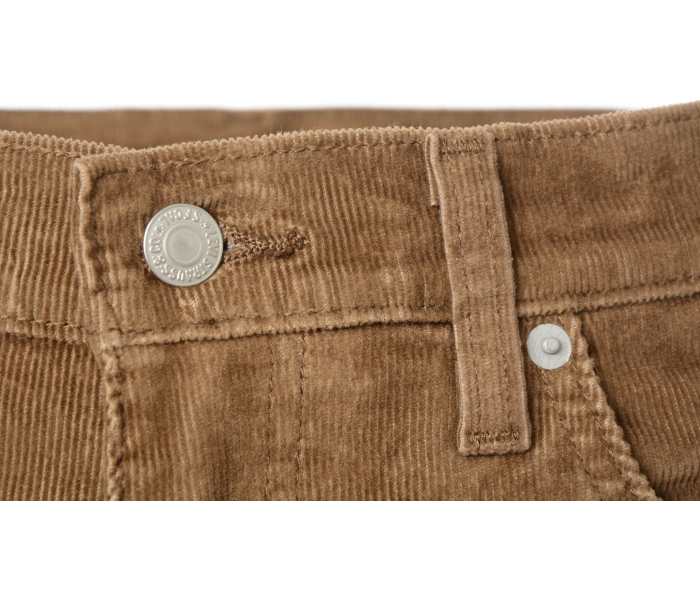 Manšestrové kalhoty Levi´s® 511 Slim Karla pánské hnědé