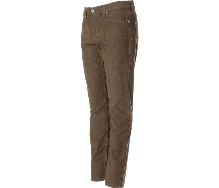 Manšestrové kalhoty Levi´s® 511 Slim Rain Drum pánské hnědé