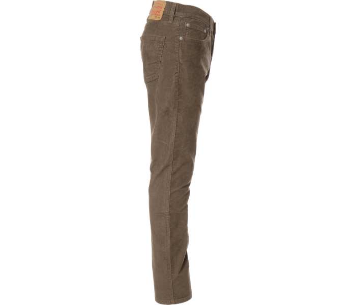 Manšestrové kalhoty Levi´s® 511 Slim Rain Drum pánské hnědé