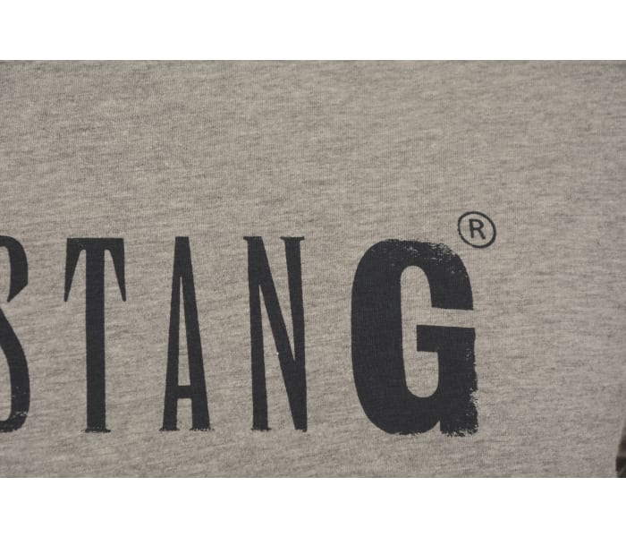 Triko Mustang Logo pánské šedé
