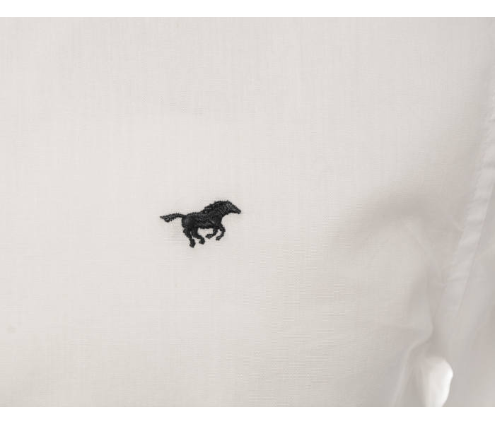 Košile Mustang Casper KC Basic pánská bílá