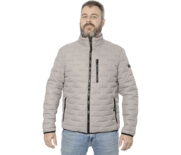 Bunda Pierre Cardin Stepper pánská světle šedá