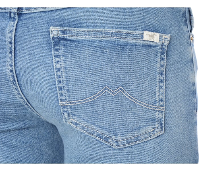 Mustang jeans Jasmin Slim dámské světle modré