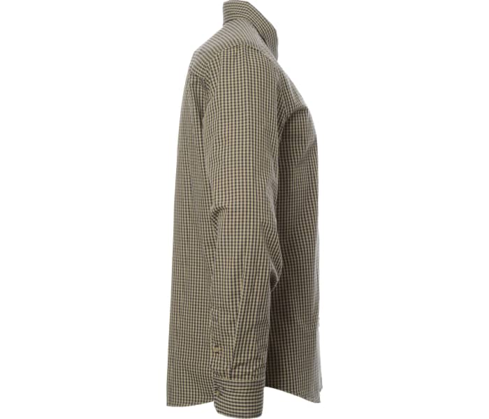 Košile Mustang Style Clemens Gingham pánská hnědá