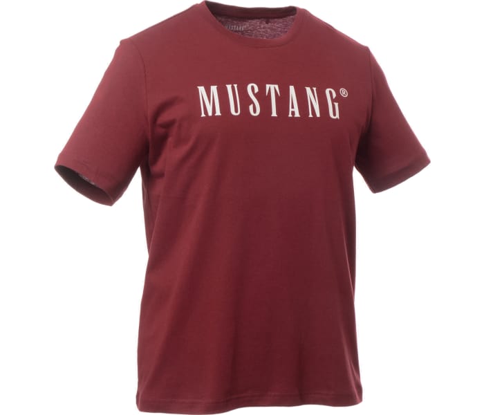 Triko Mustang Style Austin pánské vínové
