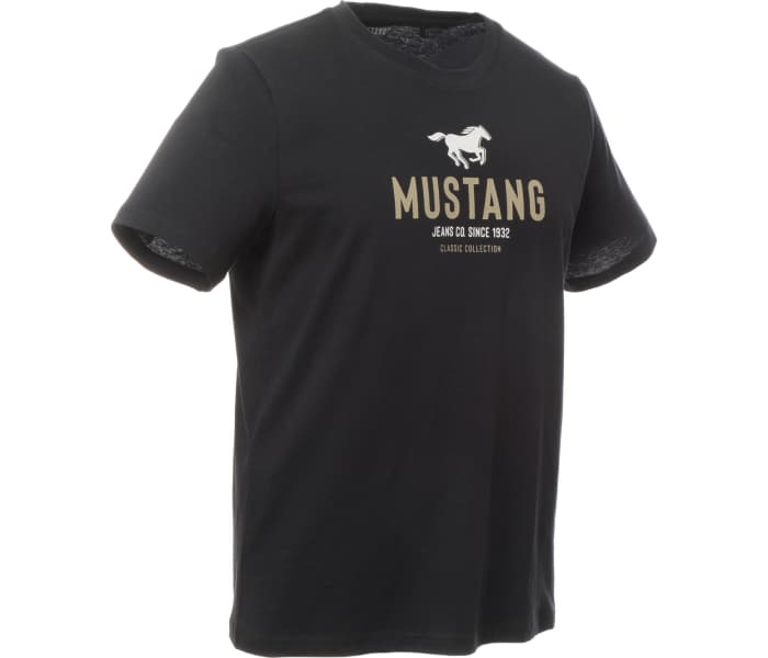 Triko Mustang Style Austin pánské černé