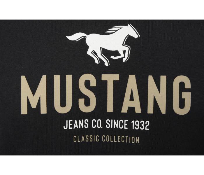 Triko Mustang Style Austin pánské černé