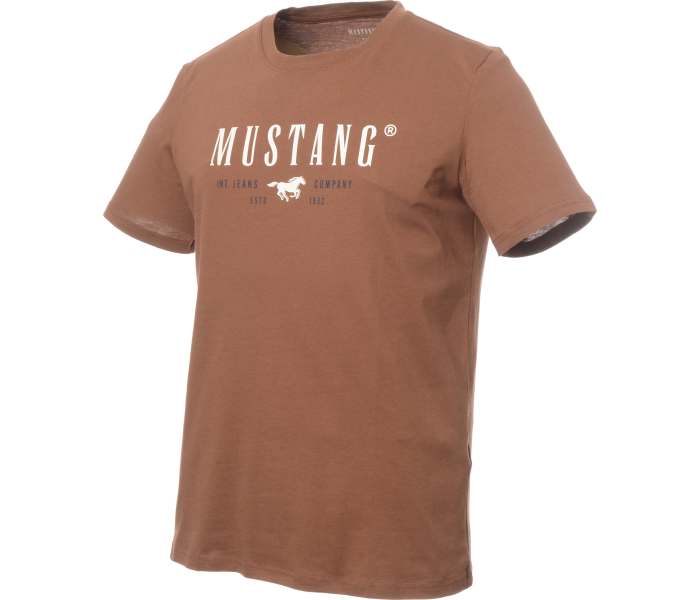 Triko Mustang Style Austin pánské hnědé