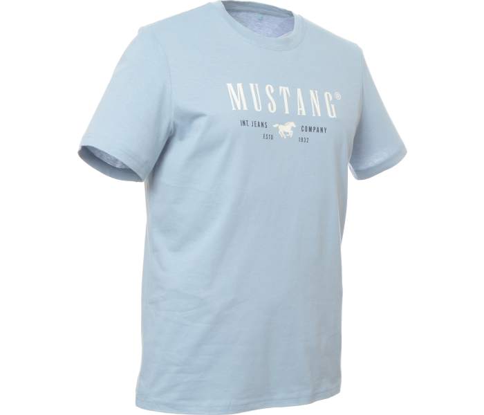 Triko Mustang Style Austin pánské světle modré