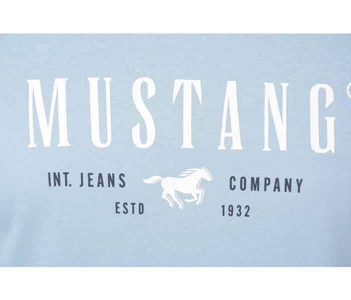 Triko Mustang Style Austin pánské světle modré