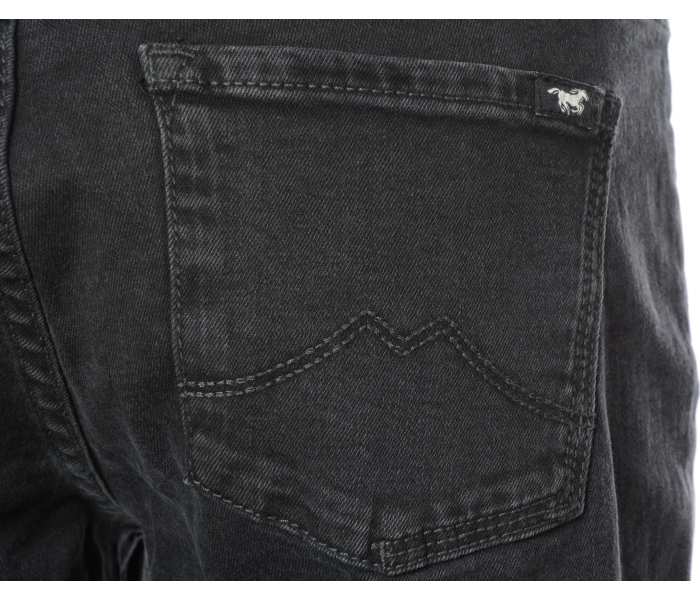 Mustang jeans Style Crosby Relaxed Straight dámské tmavě šedé