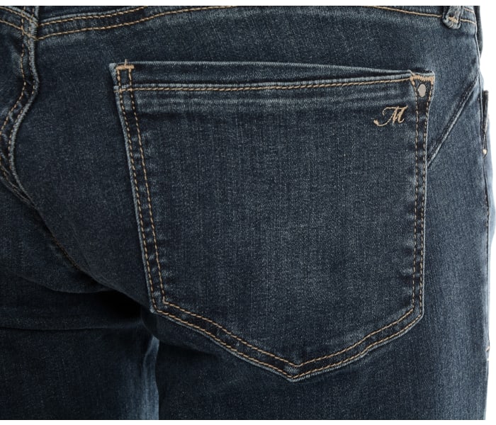 Mavi jeans Lindy Mid Foggy Glam dámské tmavě modré