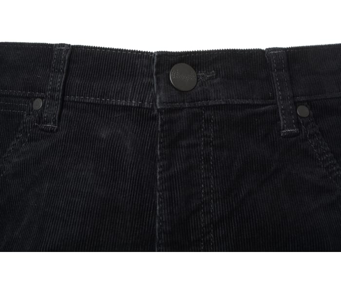 Manšestrové kalhoty Wrangler Greensboro Black pánské černé