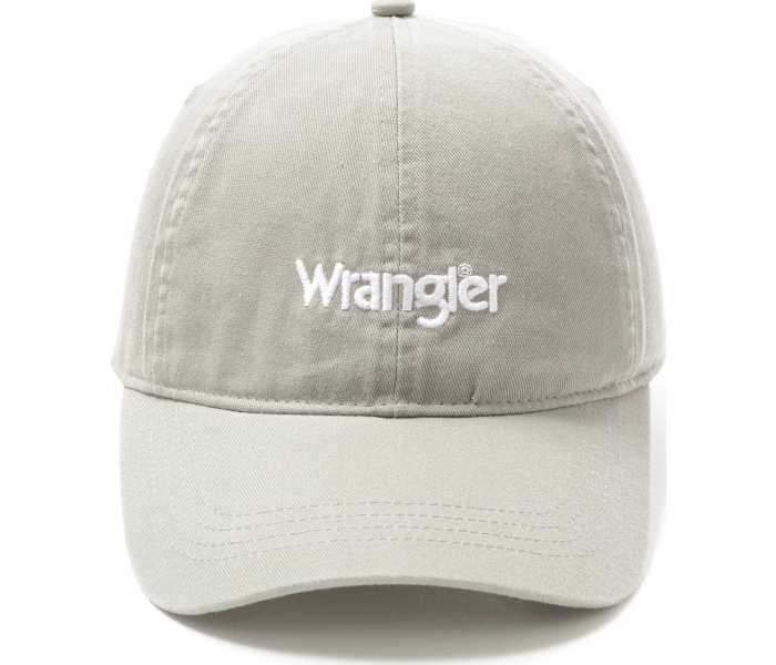 Kšiltovka Wrangler Washed Logo šedá