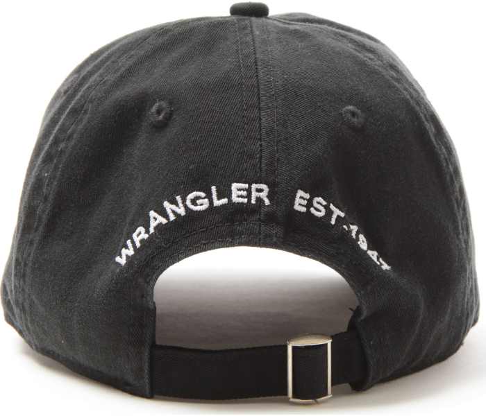Kšiltovka Wrangler Washed Logo černá