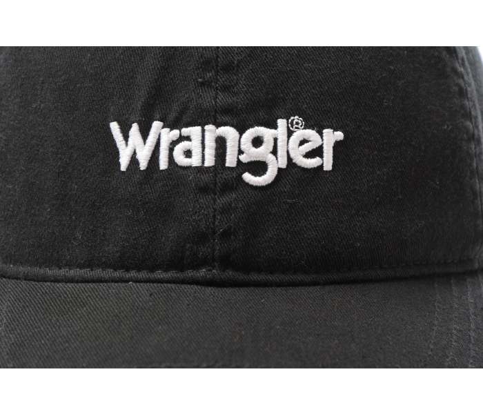 Kšiltovka Wrangler Washed Logo černá