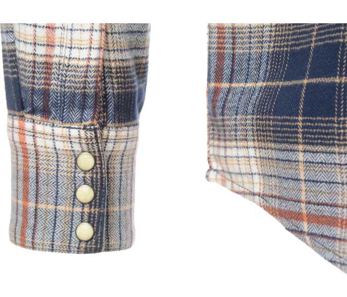 Košile Wrangler Western Shirt pánská modro-červená