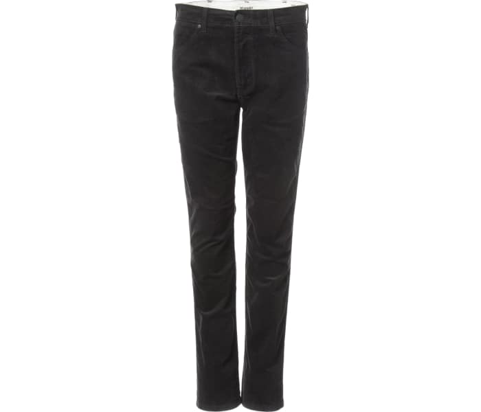 Manšestrové kalhoty Wrangler Greensboro Black pánské černé