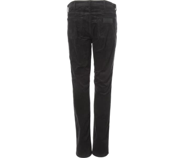 Manšestrové kalhoty Wrangler Greensboro Black pánské černé