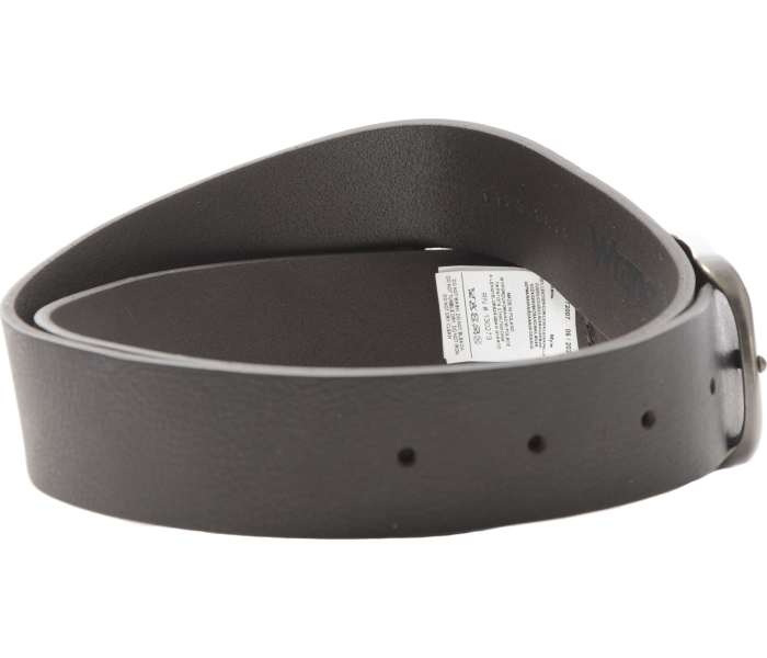 Kožený opasek Wrangler Full Grain hnědý