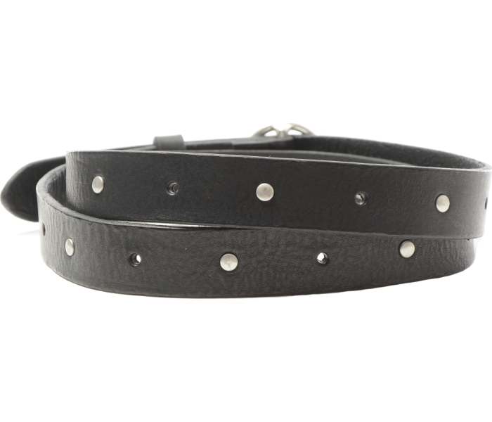 Kožený opasek Lee Studded dámský černý