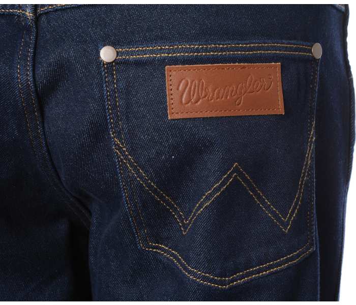 Wrangler jeans Greensboro Moonlight Rinse pánské tmavě modré