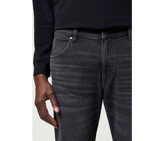Wrangler jeans Greensboro pánské tmavě šedé