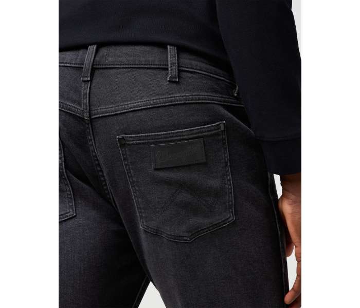 Wrangler jeans Greensboro pánské tmavě šedé