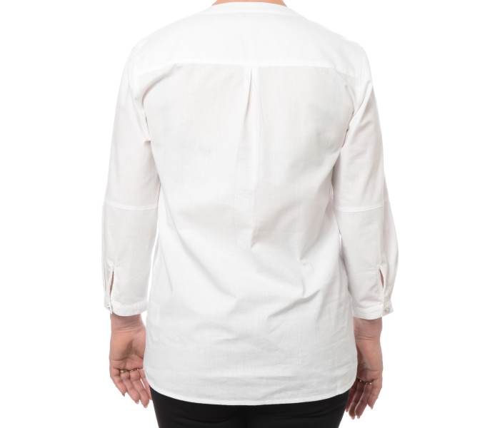 Košile Timezone Henley Blouse dámská bílá