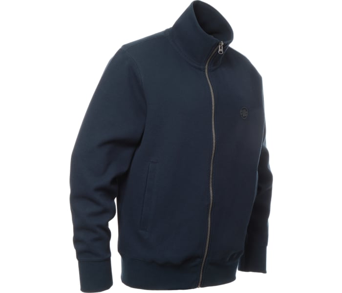 Mikina PitBull West Coast Small Logo Premium Pique pánská tmavě modrá