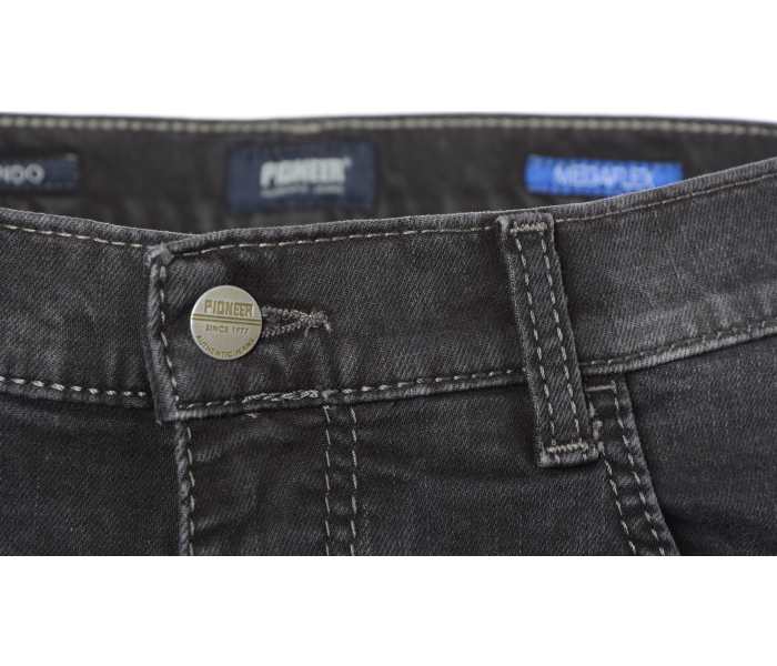 Pioneer jeans Rando pánské tmavě šedé