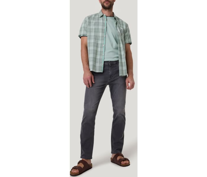 Pioneer jeans Rando pánské tmavě šedé